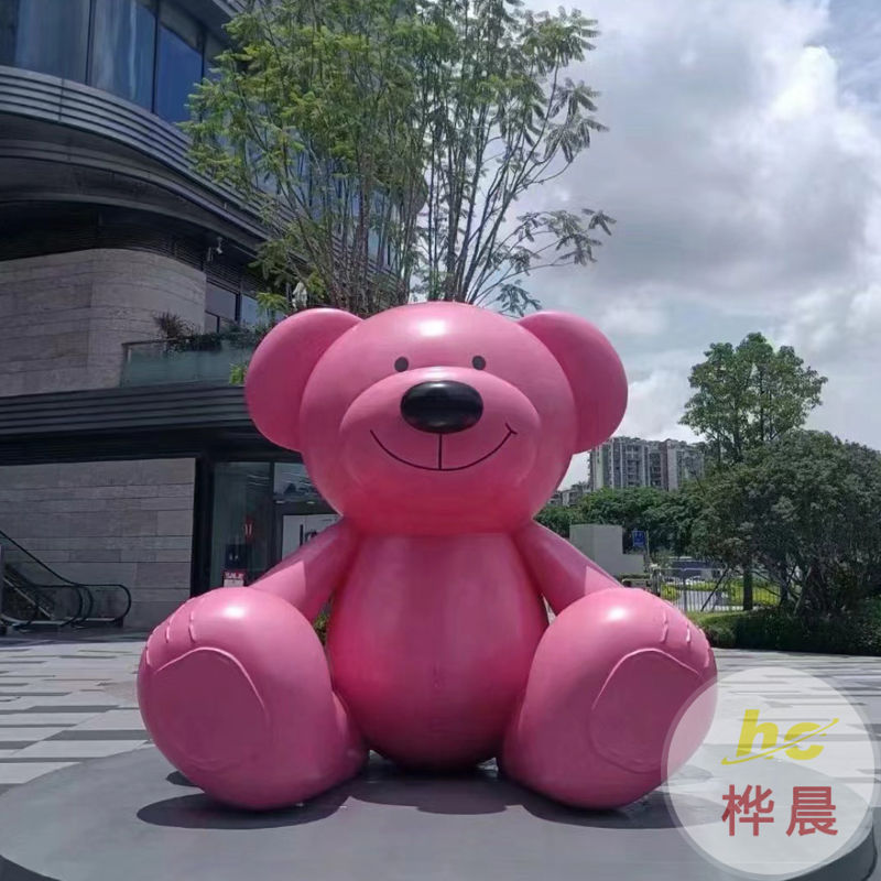 大型卡通玻璃鋼雕塑公仔人物商場戶外美陳擺件定制動物雕塑廠家